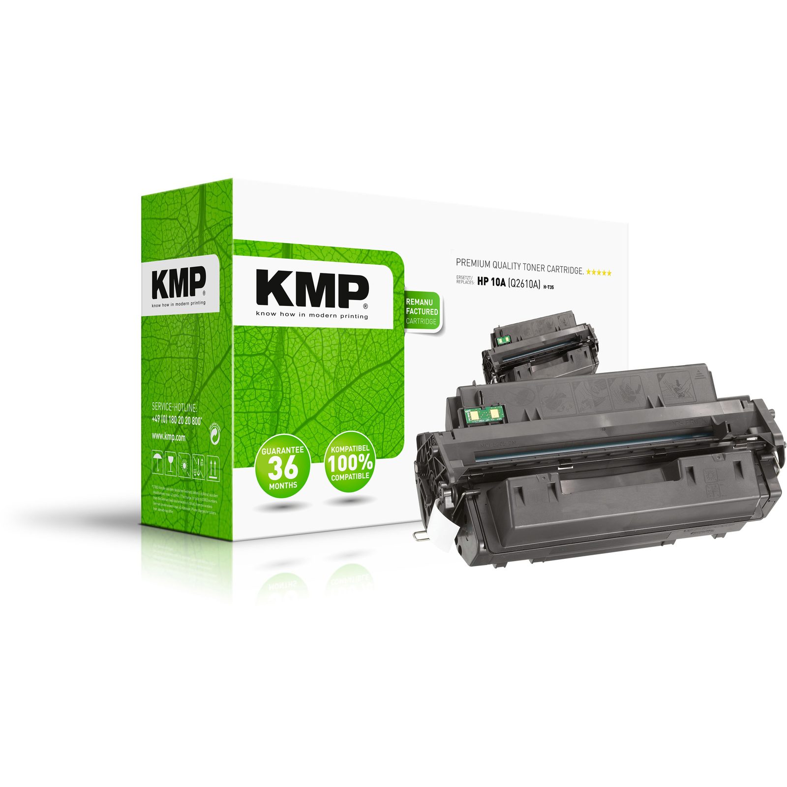 KMP H-T35 kompatibilní toner HP 10A (Q2610A), černý