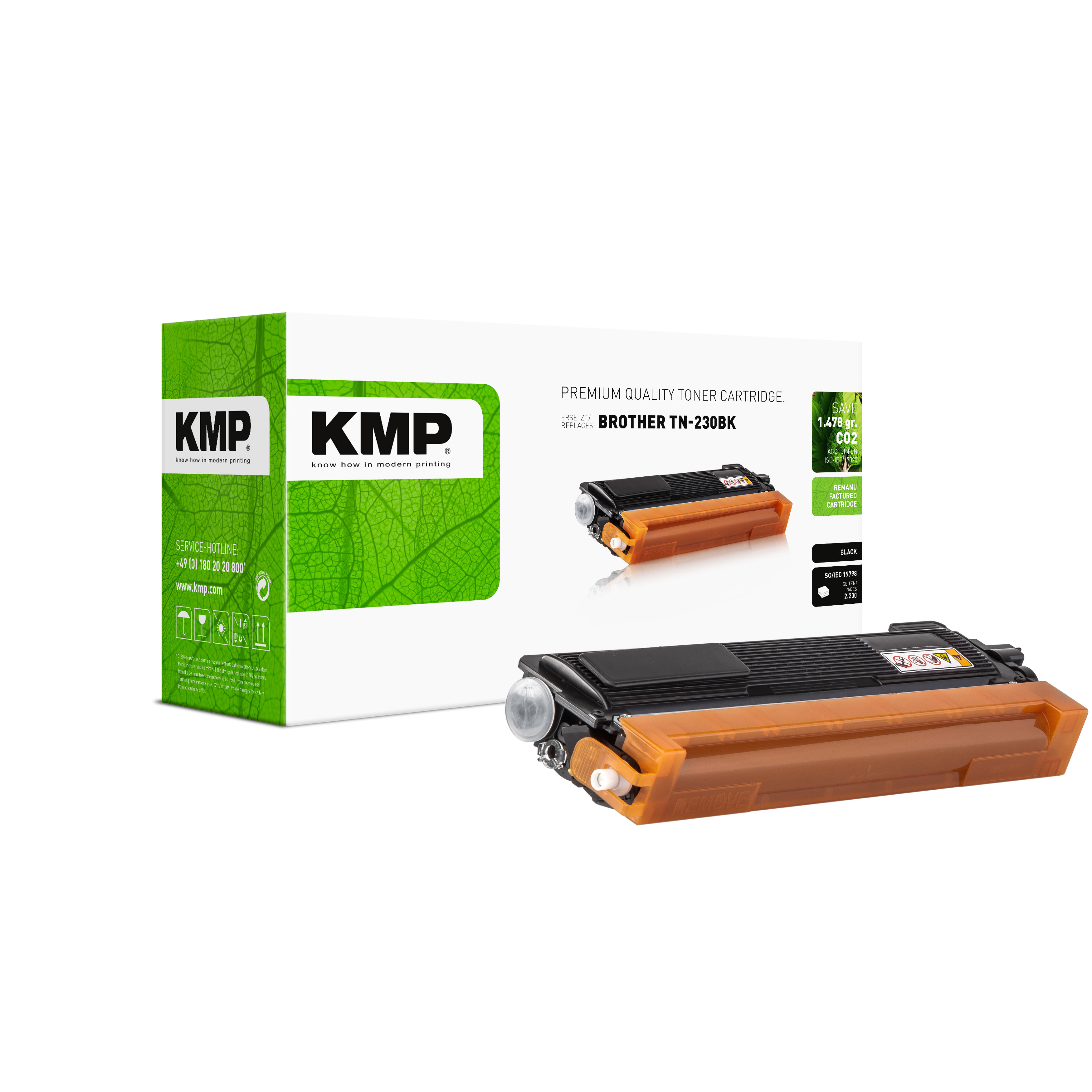 KMP B-T32 kompatibilní toner Brother TN230Bk, černý