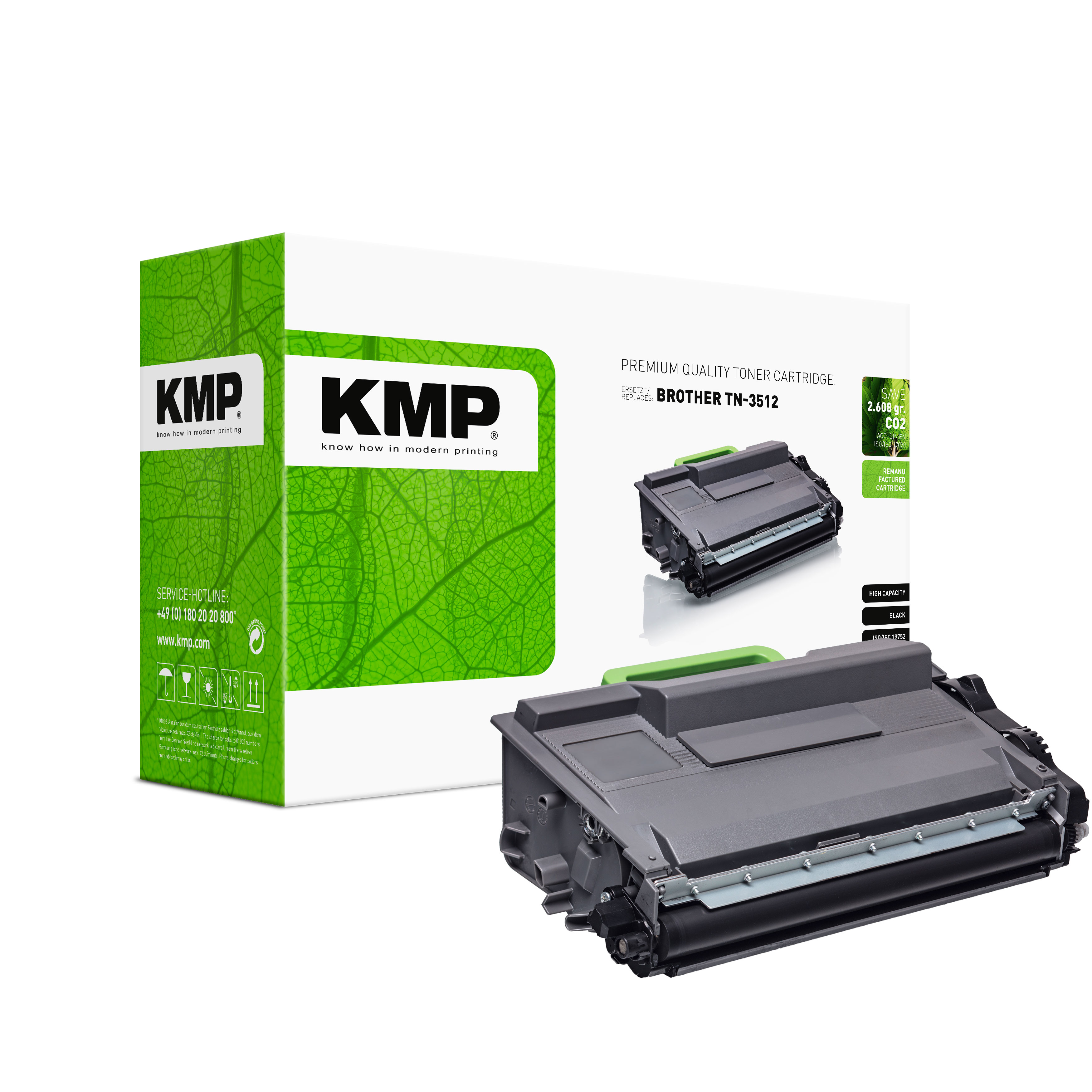 KMP B-T95 kompatibilní toner Brother TN3512, černý