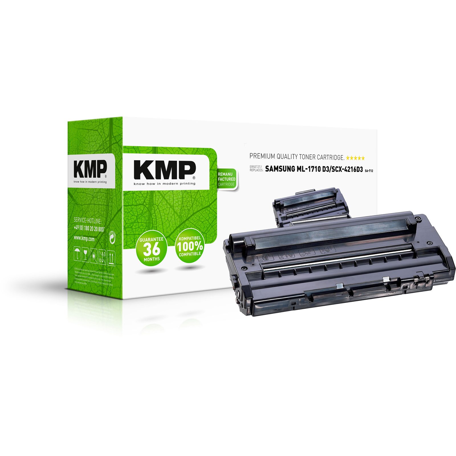 KMP SA-T12 kompatibilní toner Samsung ML-1710 D3/SCX-4216D3, černý