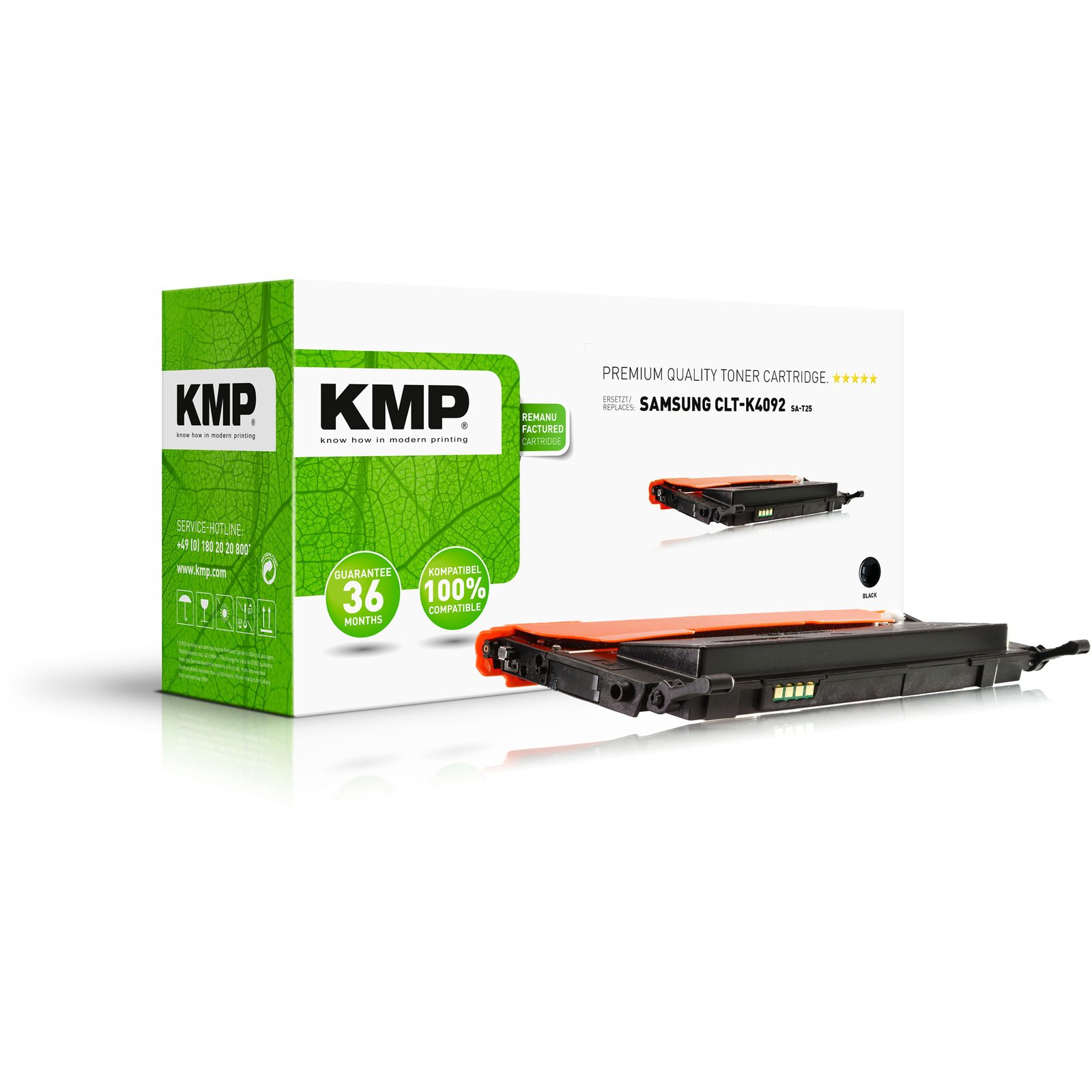 KMP SA-T25 kompatibilní toner Canon CLT-K4092, černý