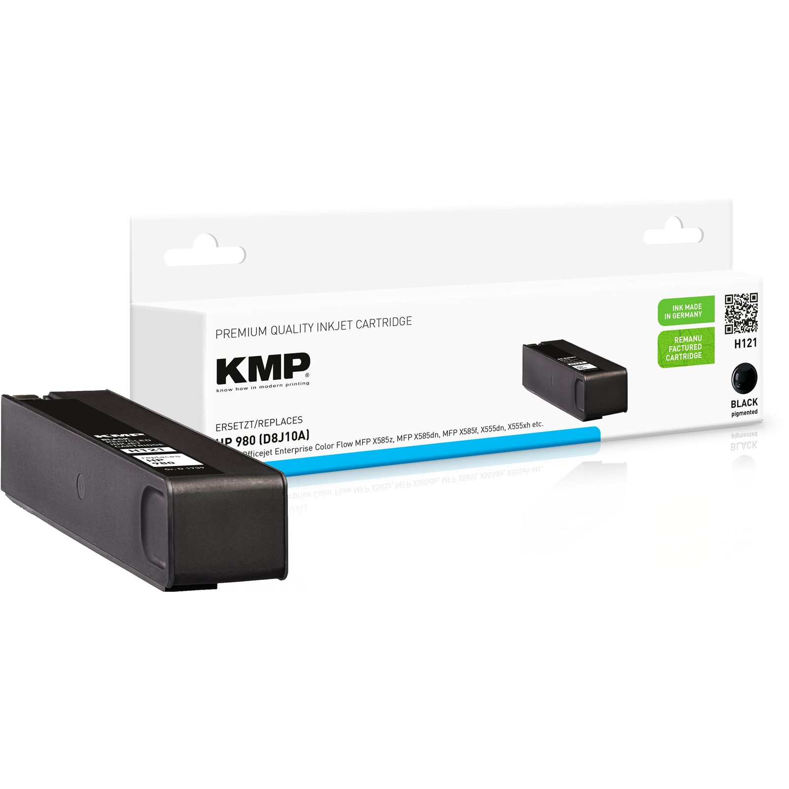KMP H121 inkoustová kazeta inkoustová kazeta HP 980 (D8J10A), černá