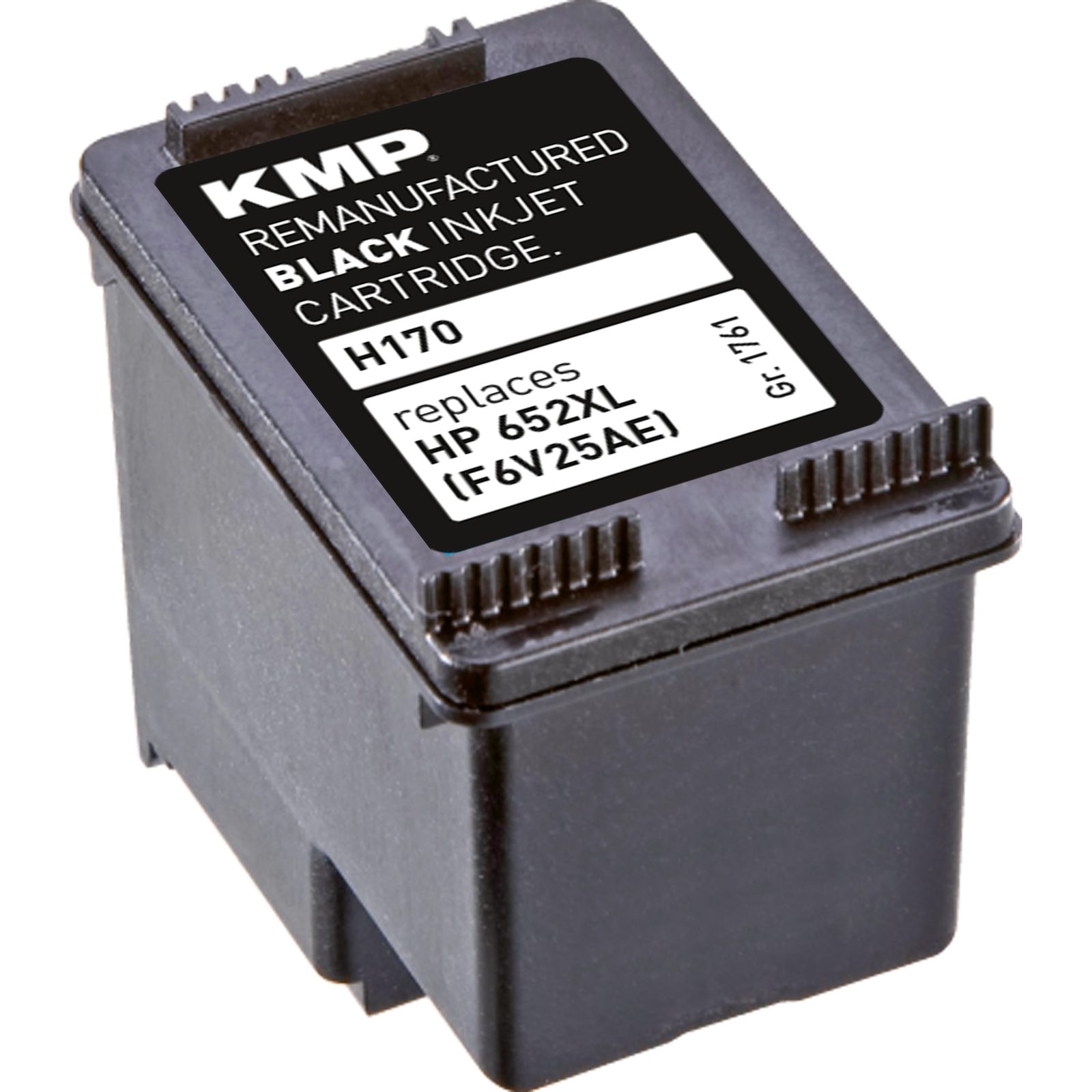 KMP H170 inkoustová kazeta inkoustová kazeta HP652 (FV625AE), černá