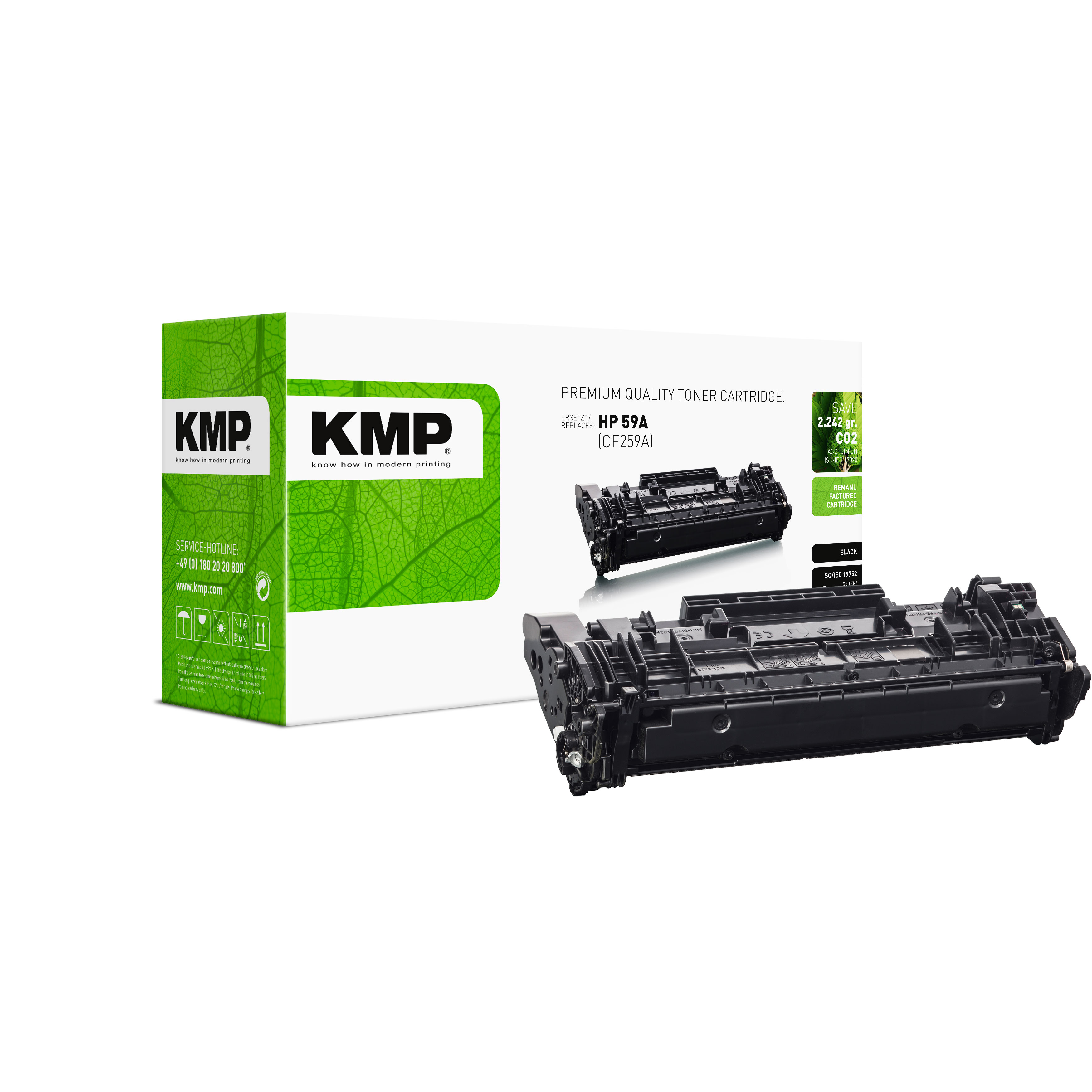 KMP H-T261A kompatibilní toner HP 59A (CF259A), černý