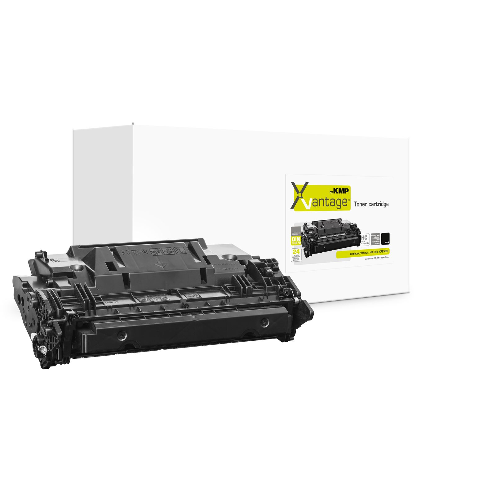 KMP H-T261XO kompatibilní toner HP 59X (CF259X), černý