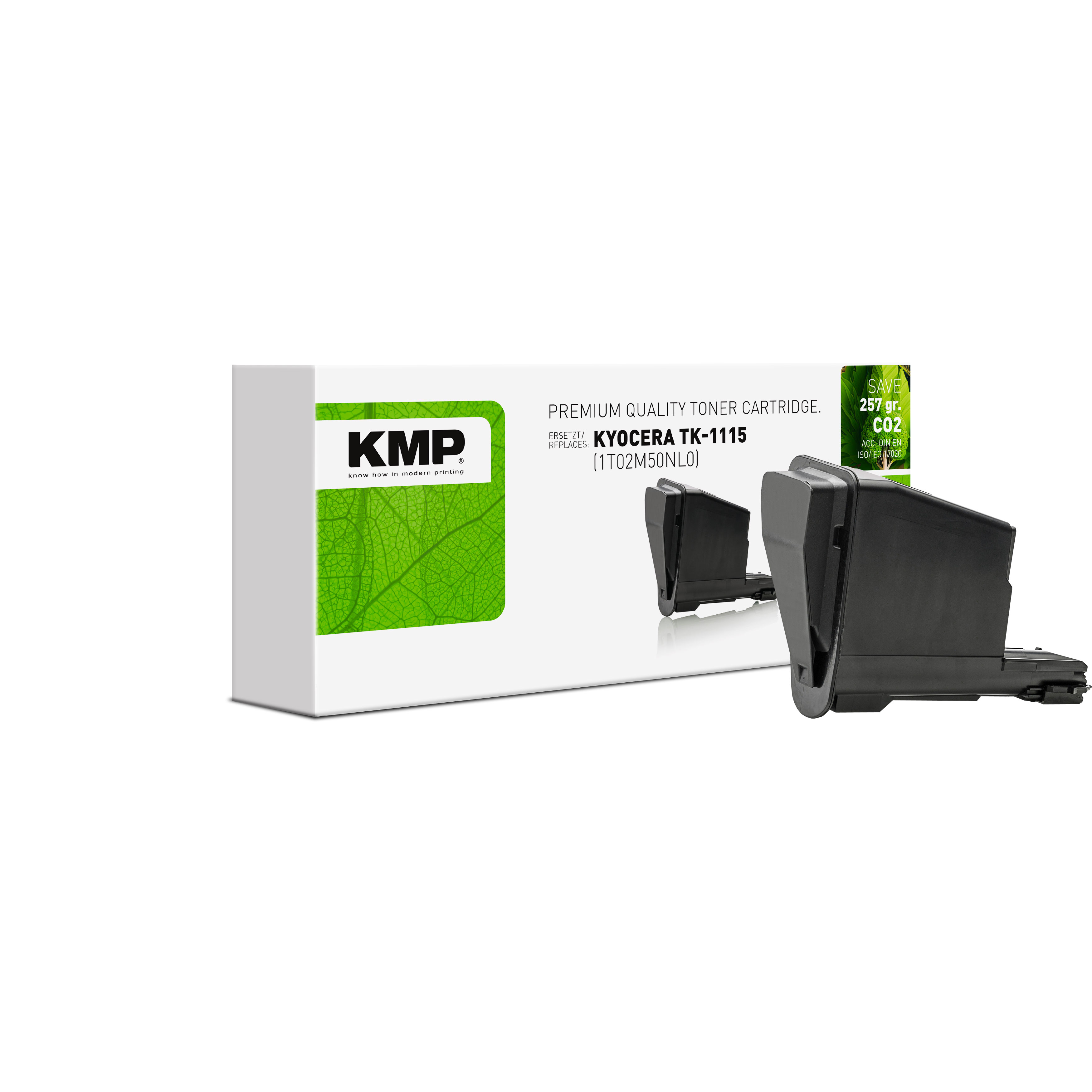 KMP K-T60 kompatibilní toner Kyocera TK1115, černý