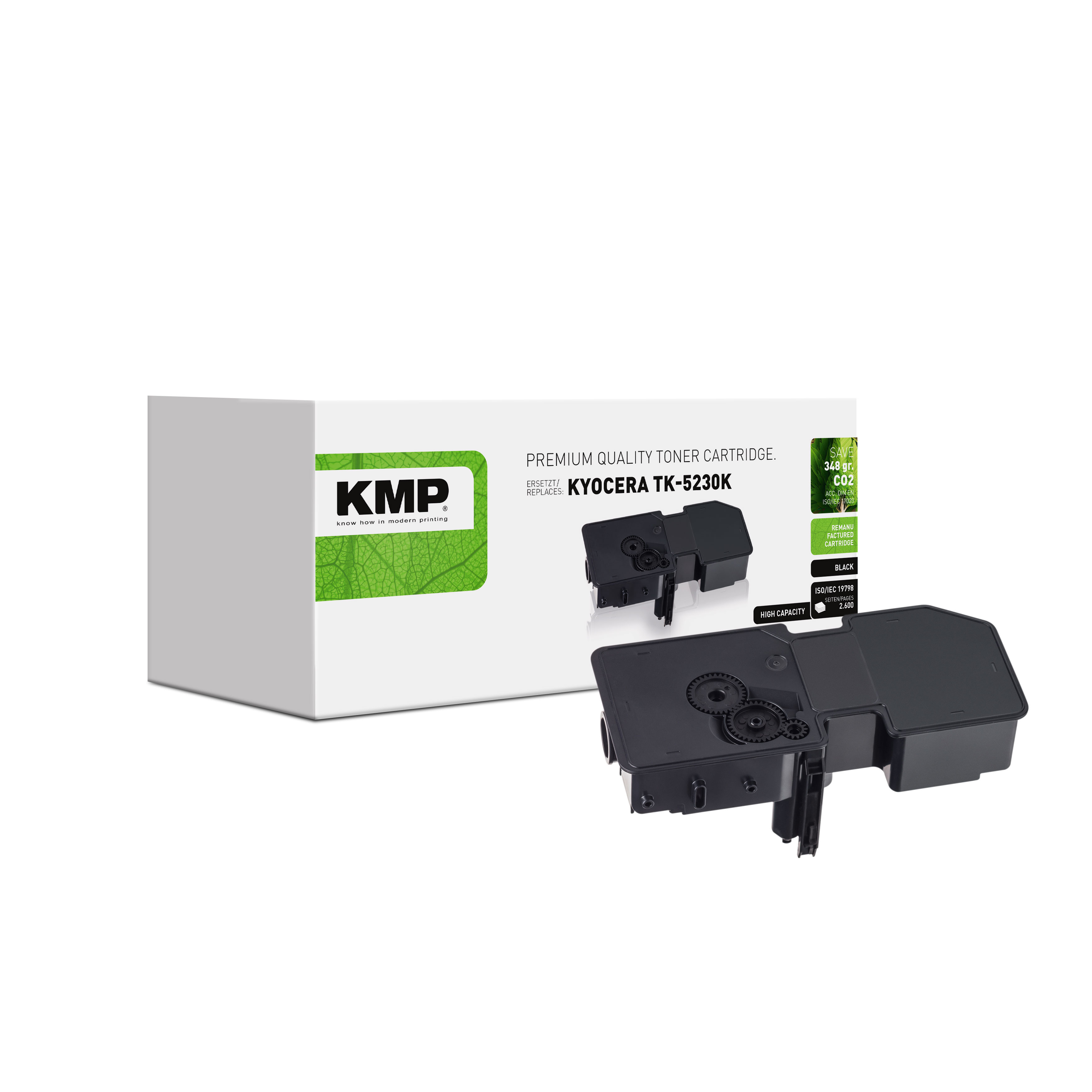 KMP K-T83BX kompatibilní toner Kyocera TK-5230K (1T02R90NL0), černý