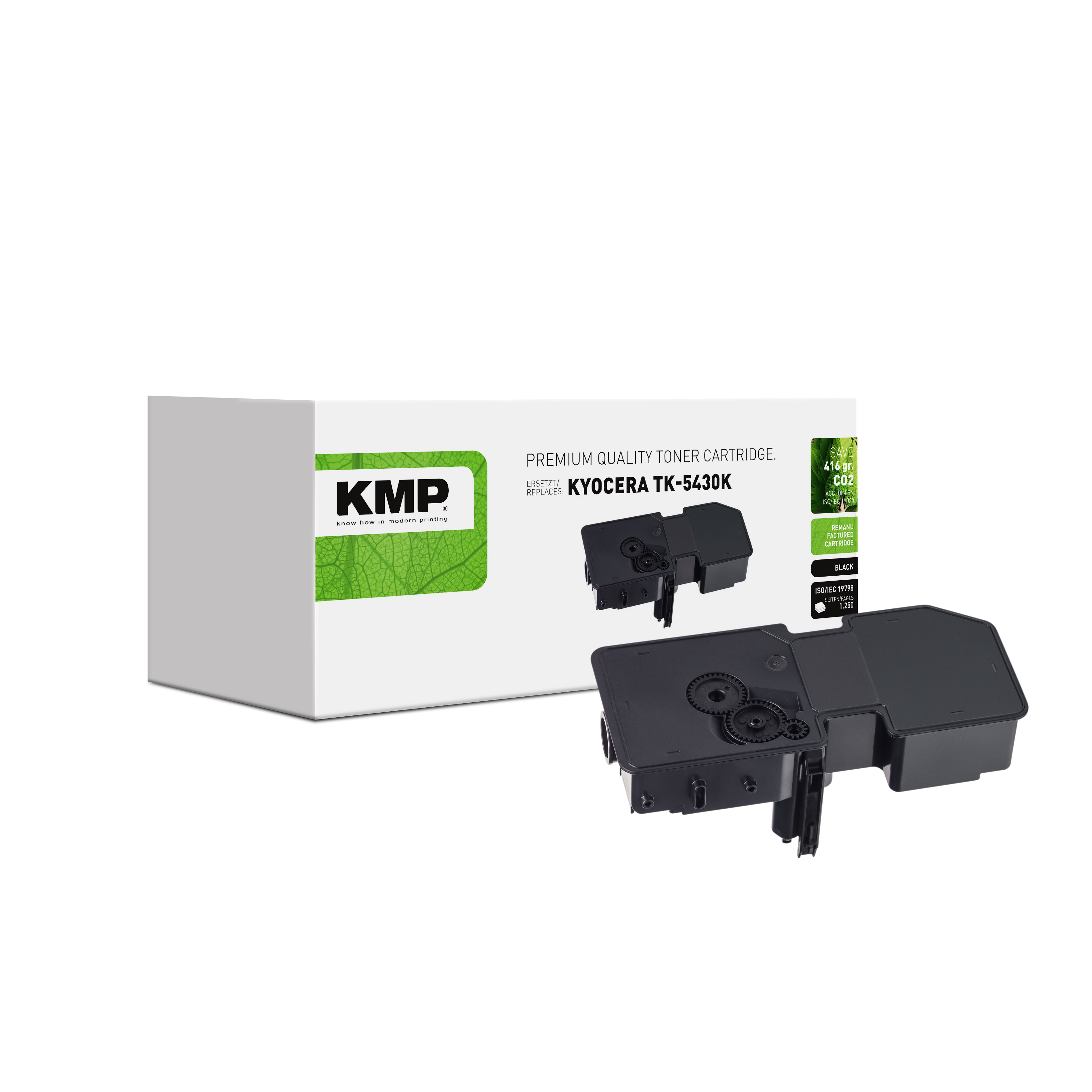 KMP K-T102 kompatibilní toner Kyocera TK5430K (1T0C0A0NL1), černý