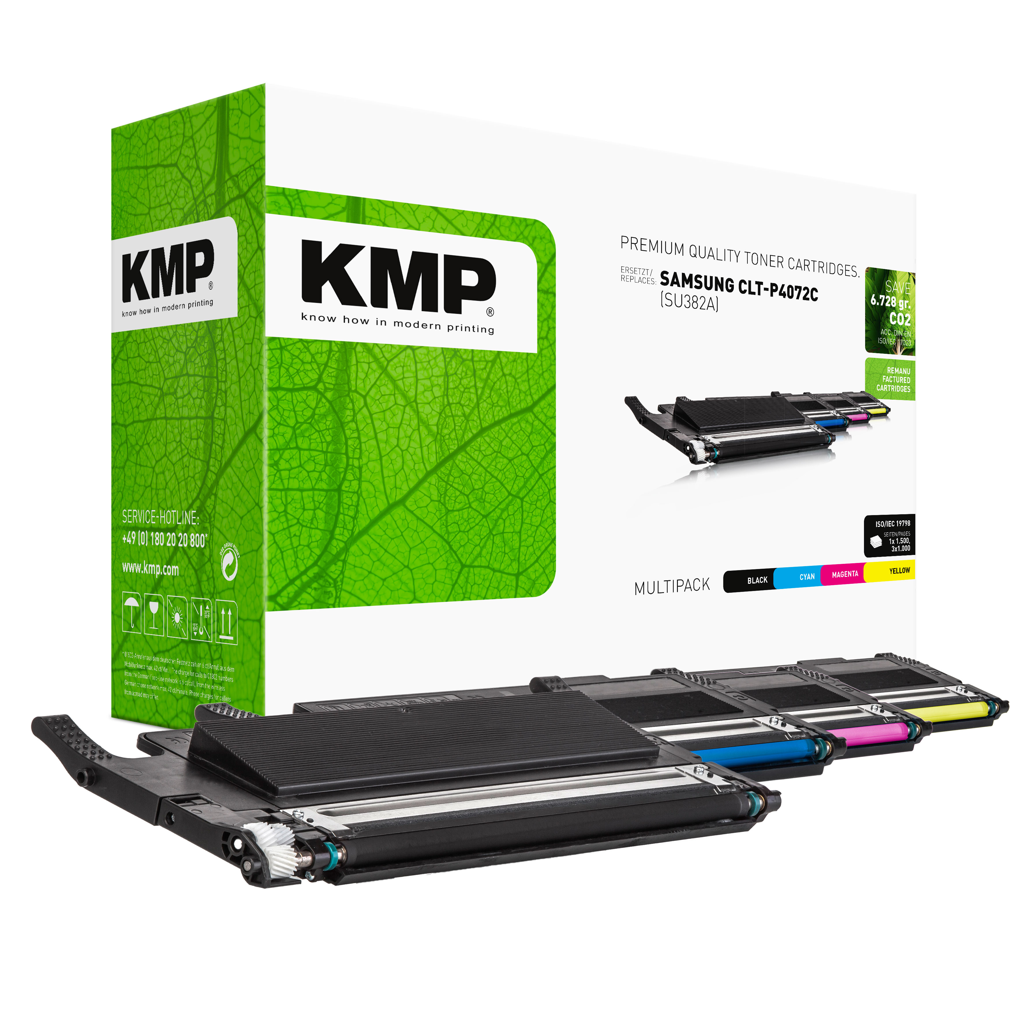 KMP SA-T40 kompatibilní toner Canon CLT-M4072S/ELS, purpurový
