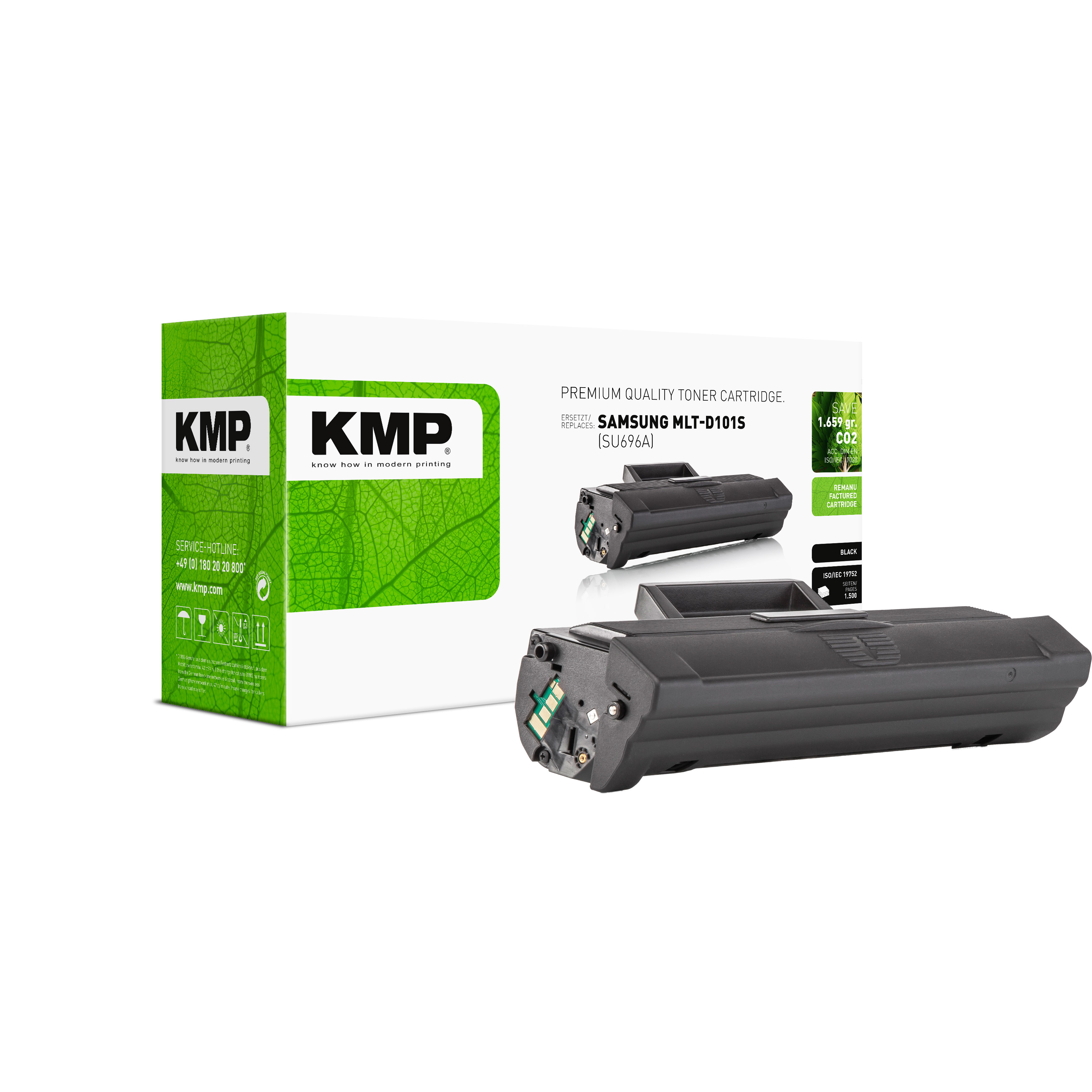 KMP SA-T61 kompatibilní toner Samsung MLT-D101S/ELS, černý