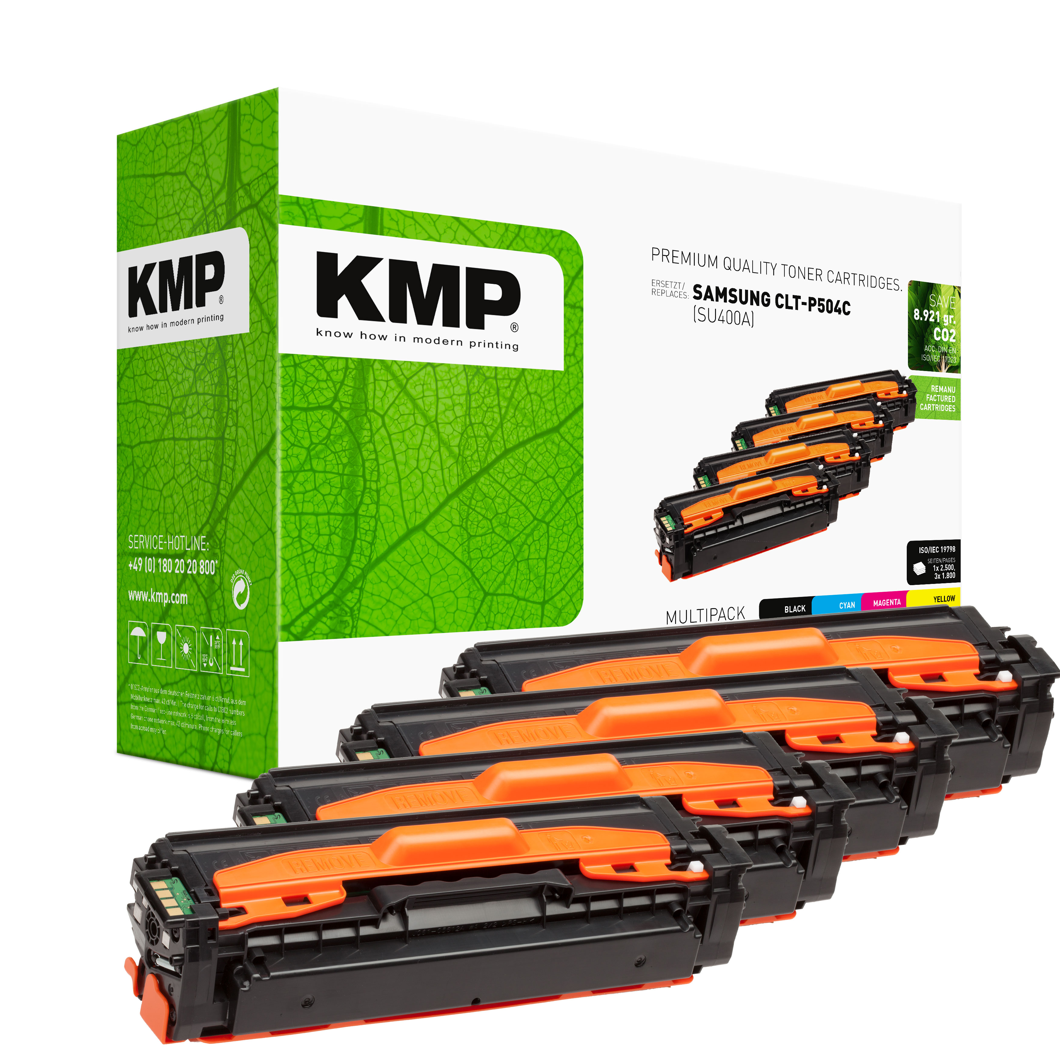 KMP SA-T59 kompatibilní toner Canon CLT-M504S, purpurový