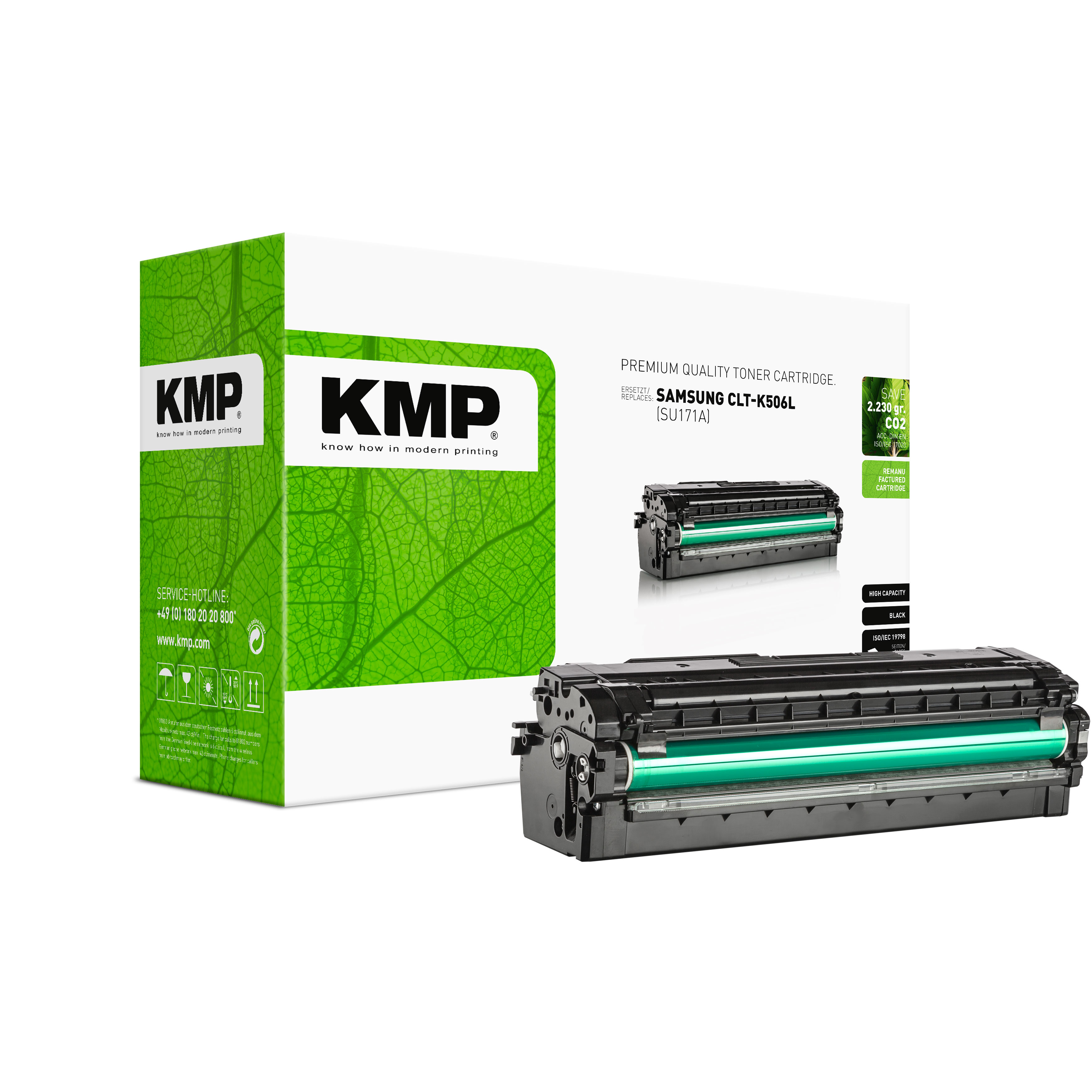 KMP SA-T64 kompatibilní toner Canon CLT-K506L, černý