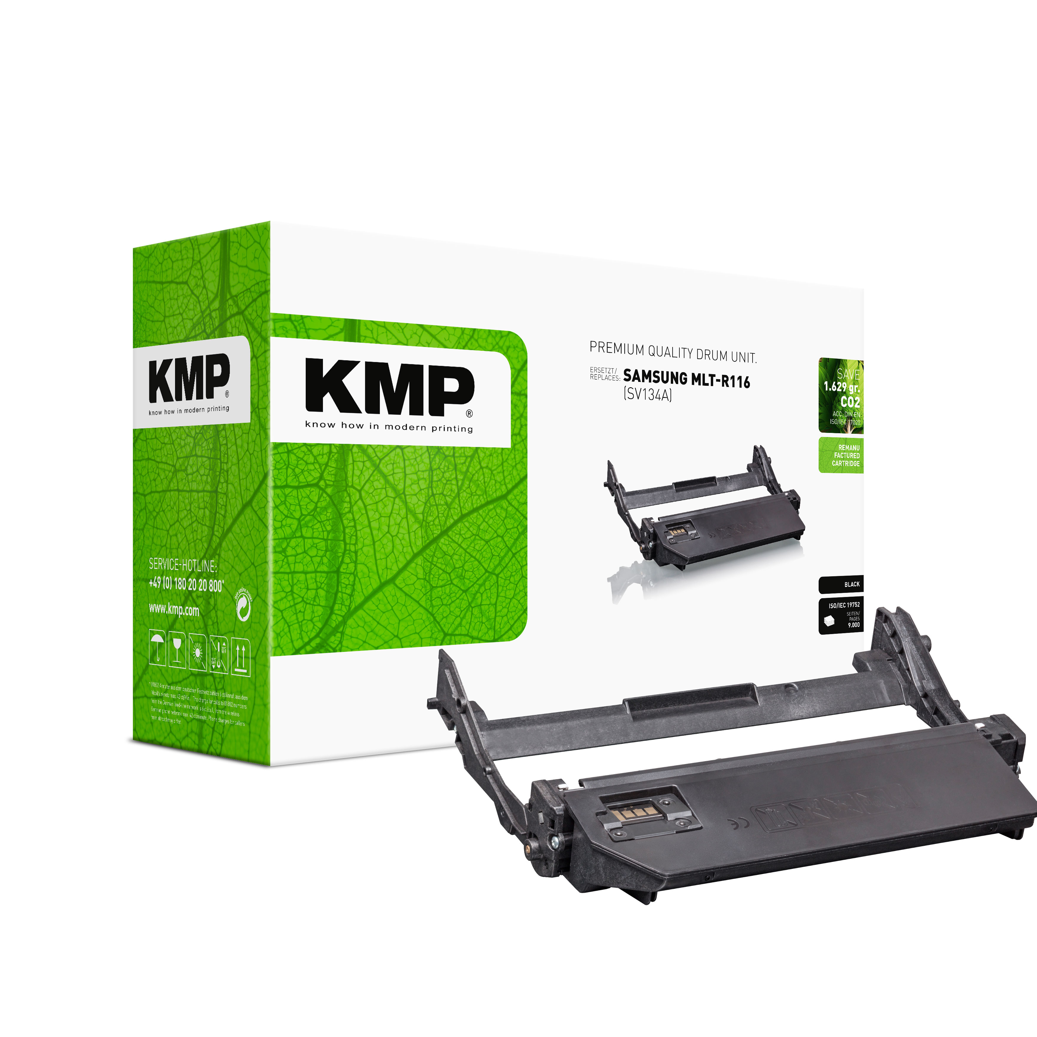 KMP SA-DR98 kompatibilní fotoválec Samsung MLT-R116/SEE/SV134A, černý