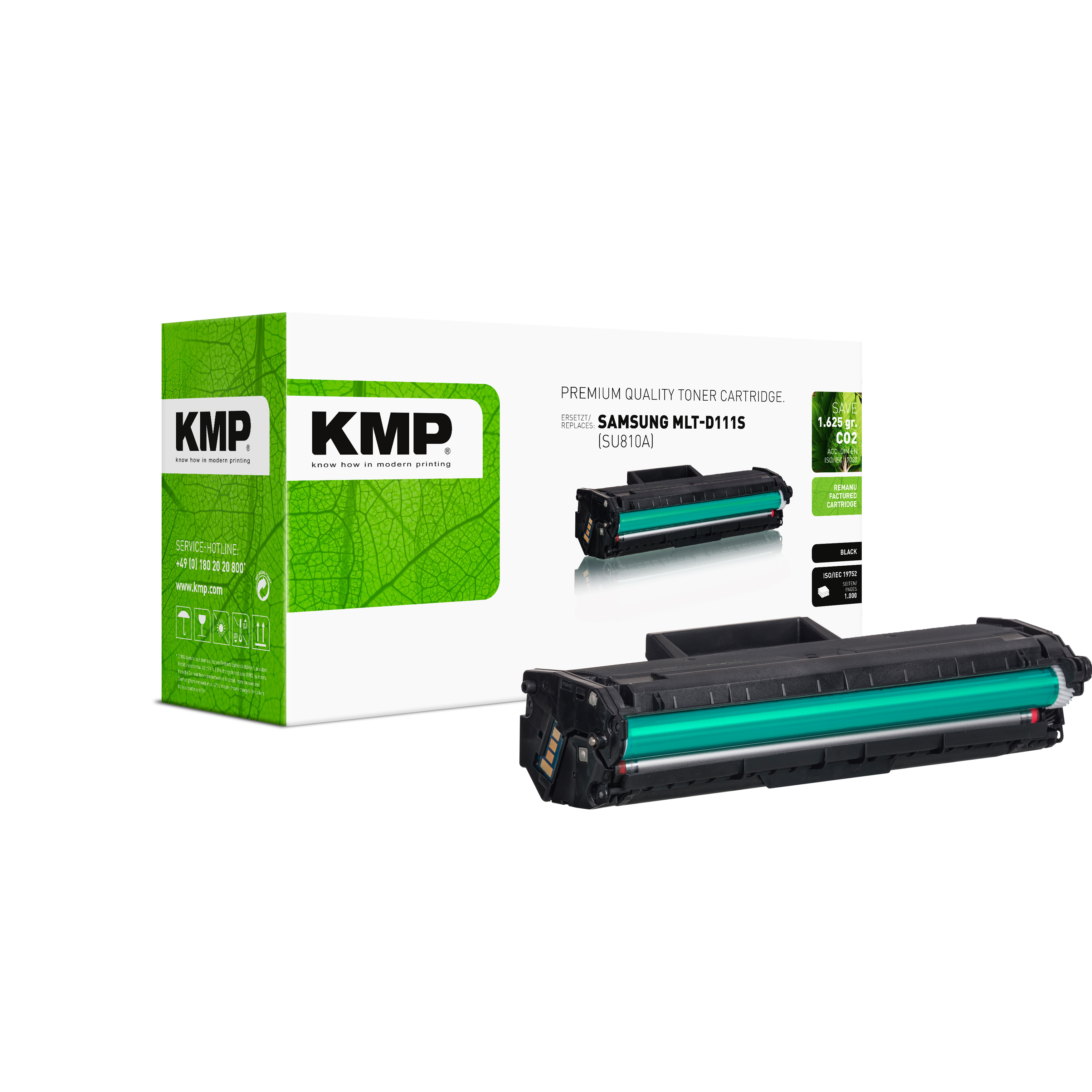 KMP SA-T85 kompatibilní toner Samsung MLT-D111S/ELS, černý