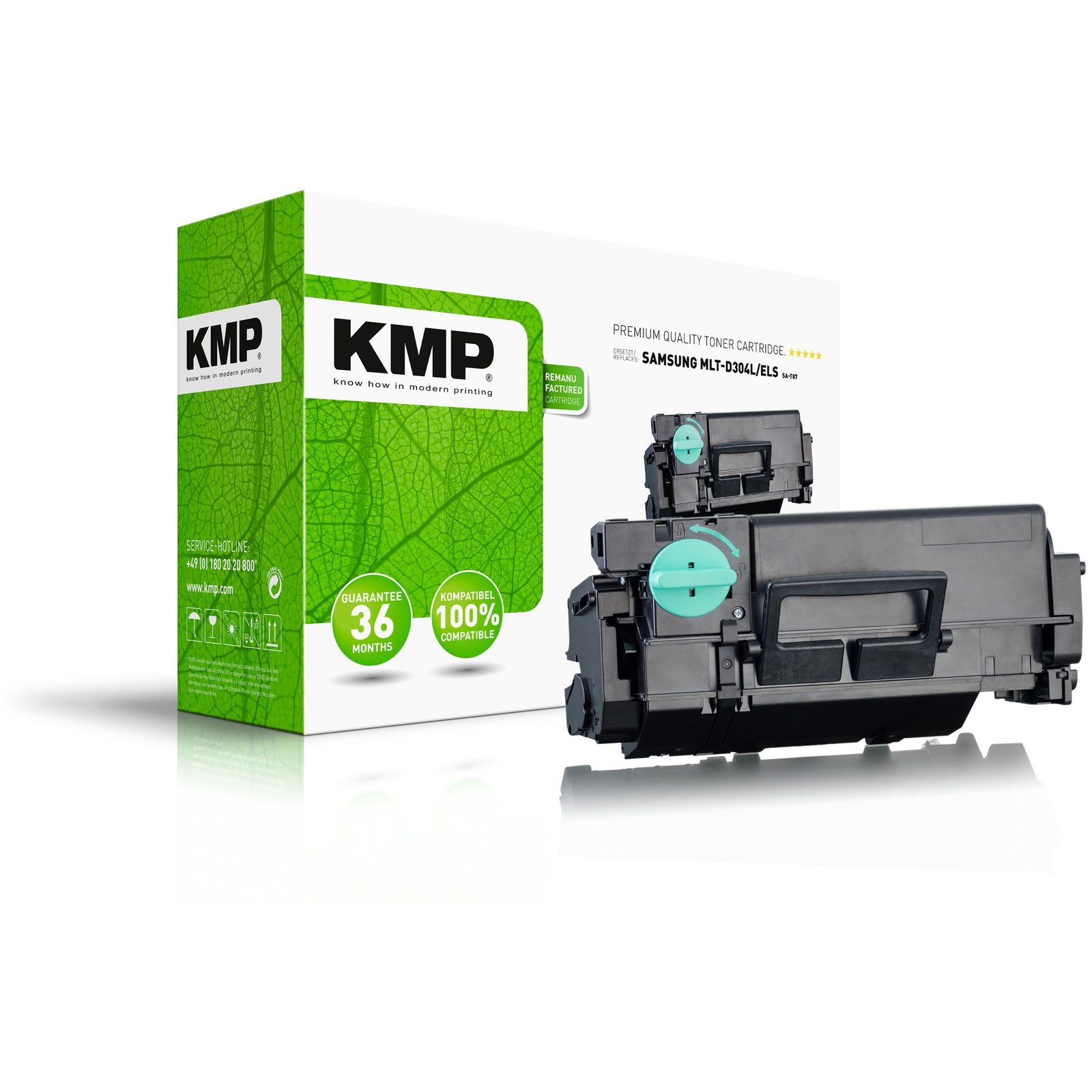 KMP SA-T87 kompatibilní toner Samsung MLT-D304L/ELS, černý