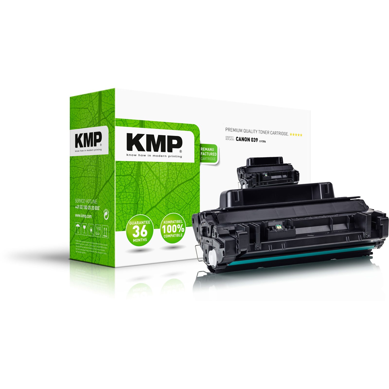 KMP C-T37A kompatibilní toner Canon 039 / 0287C001, černý