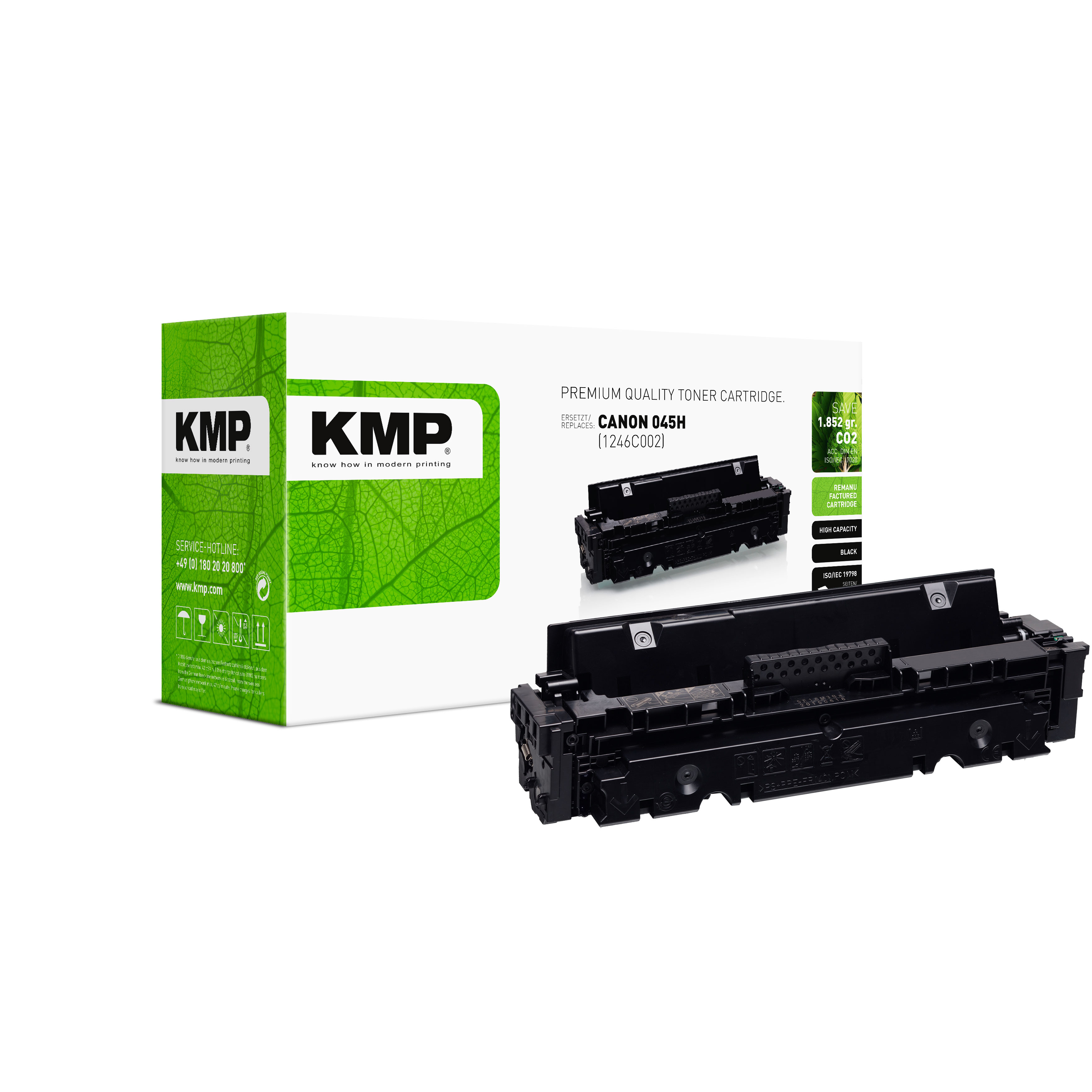 KMP C-T40BX kompatibilní toner Canon 045H 1246C002, černý