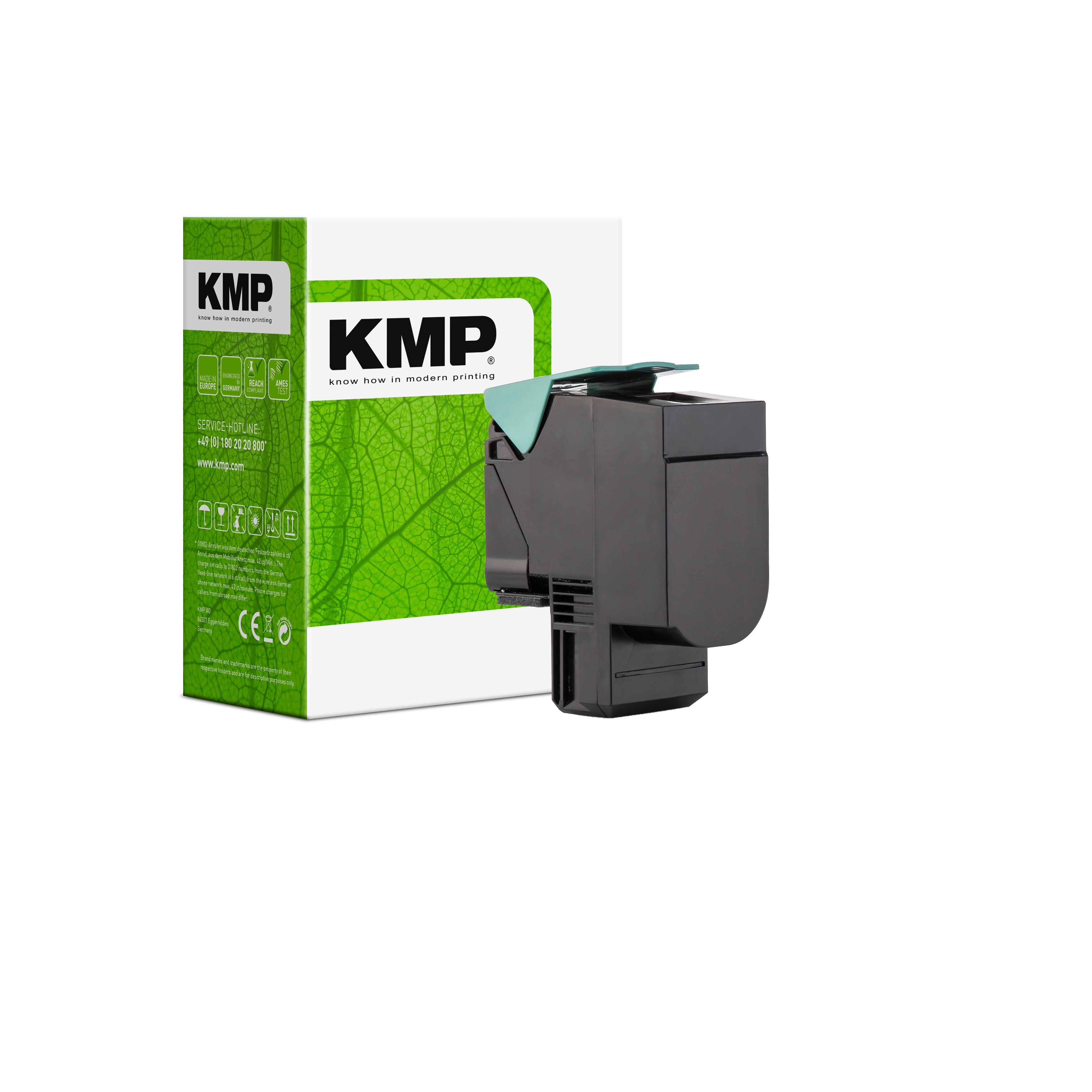 KMP L-T110B kompatibilní toner Lexmark 71B20K0 71B0H10 71B0010 71B2HK0, černý