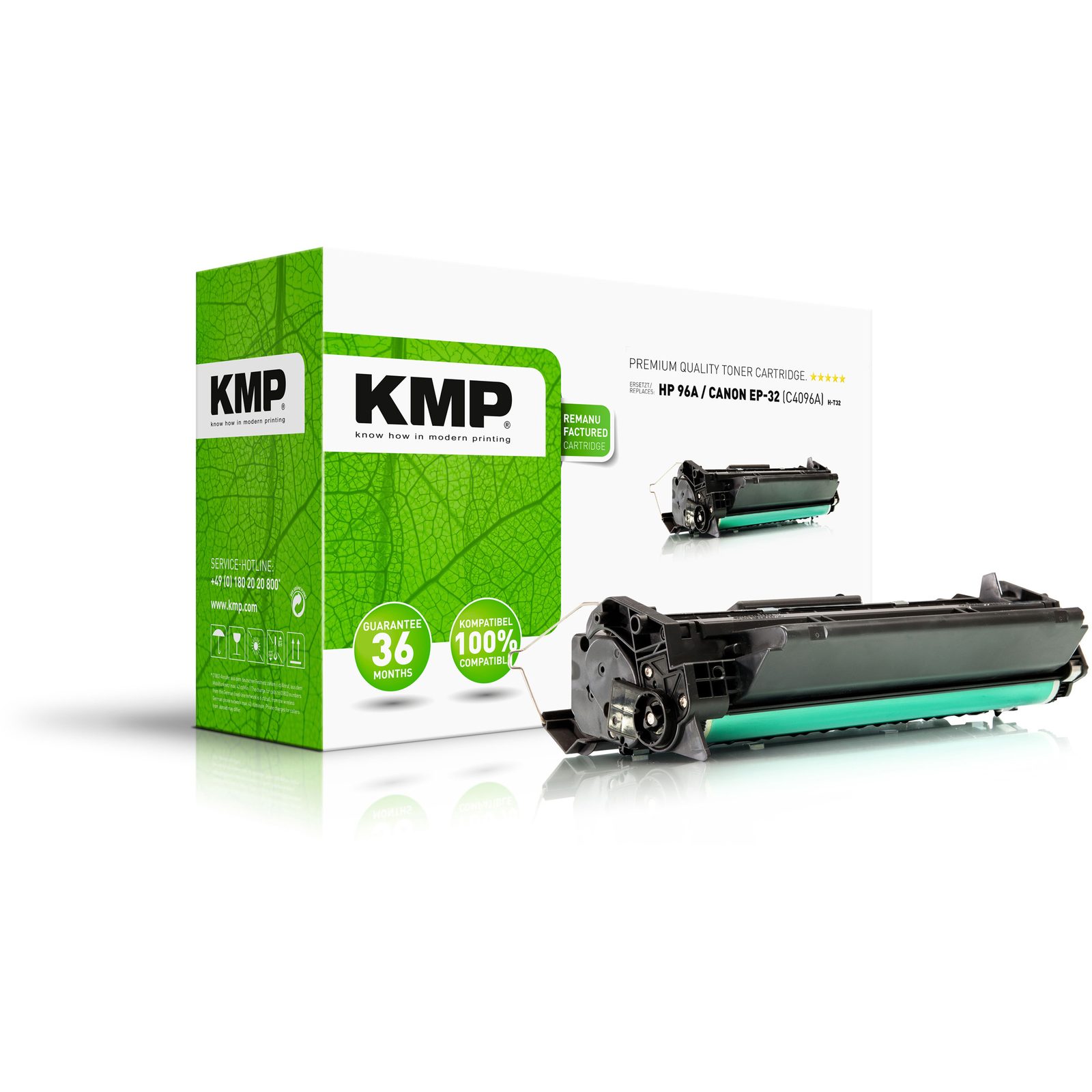 KMP H-T32 kompatibilní toner HP 96A (C4096A),TN2100, černý