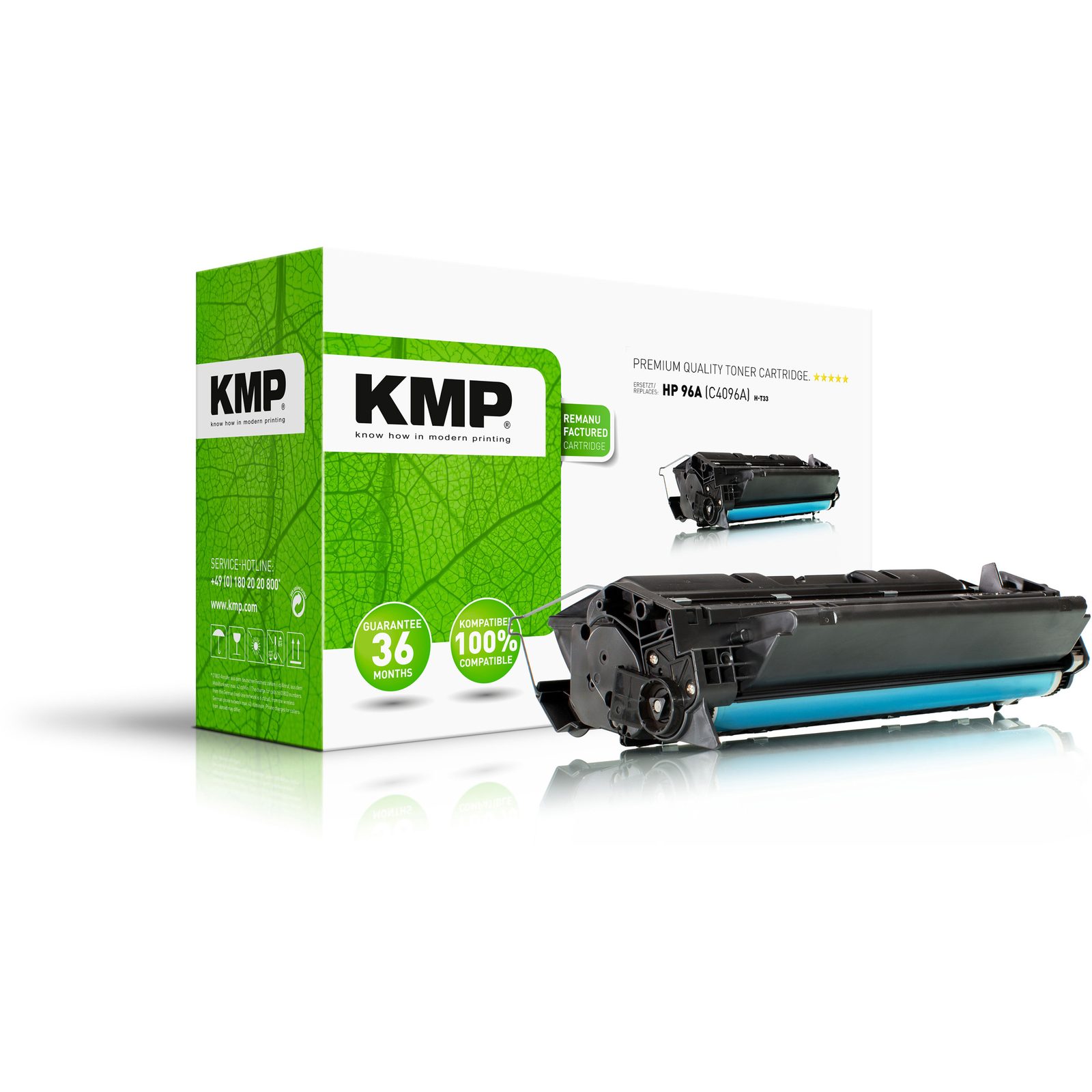 KMP H-T33 kompatibilní toner HP 96A (C4096A), černý