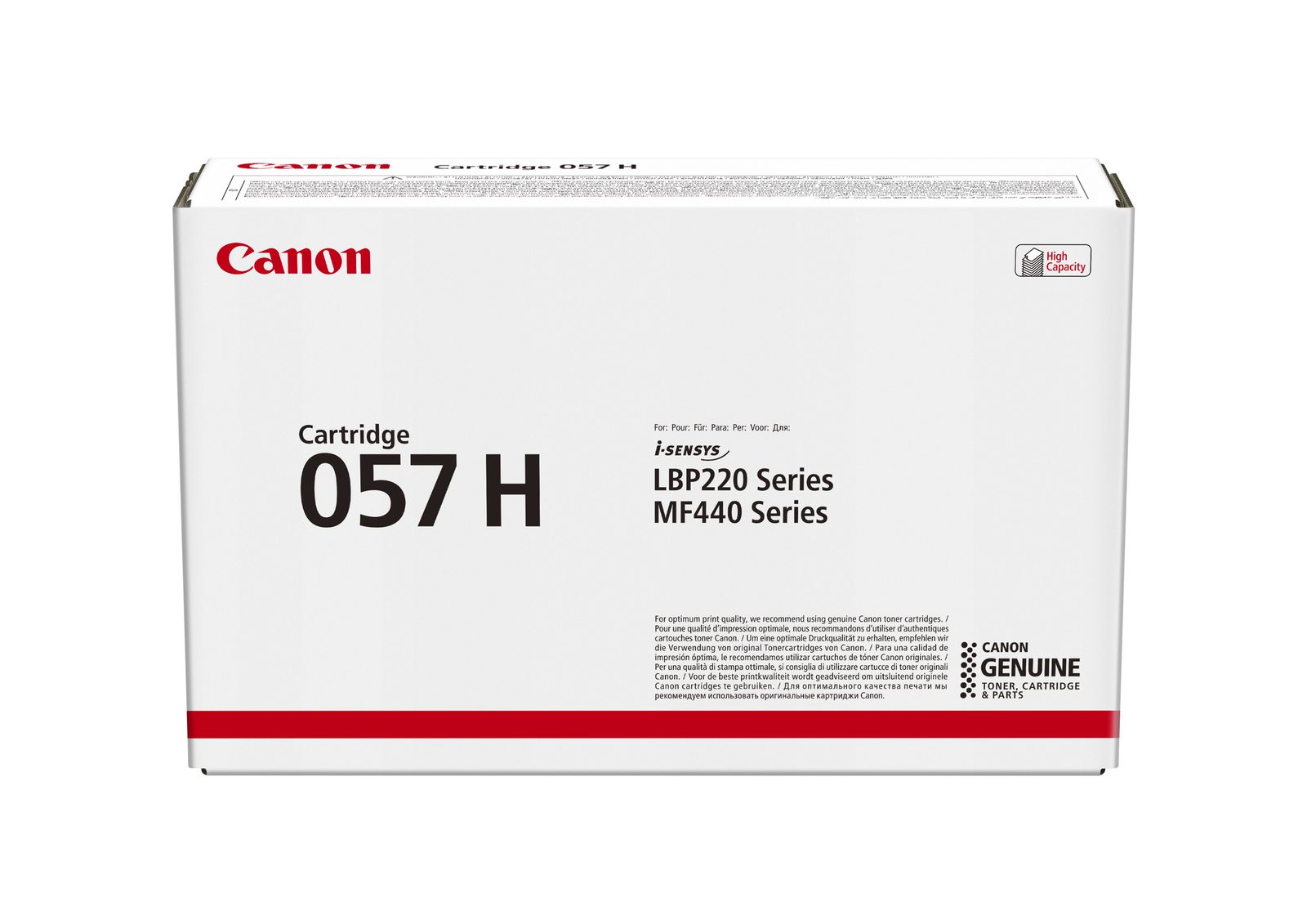 Originální toner Canon 057 H BK / 3010C002, černý