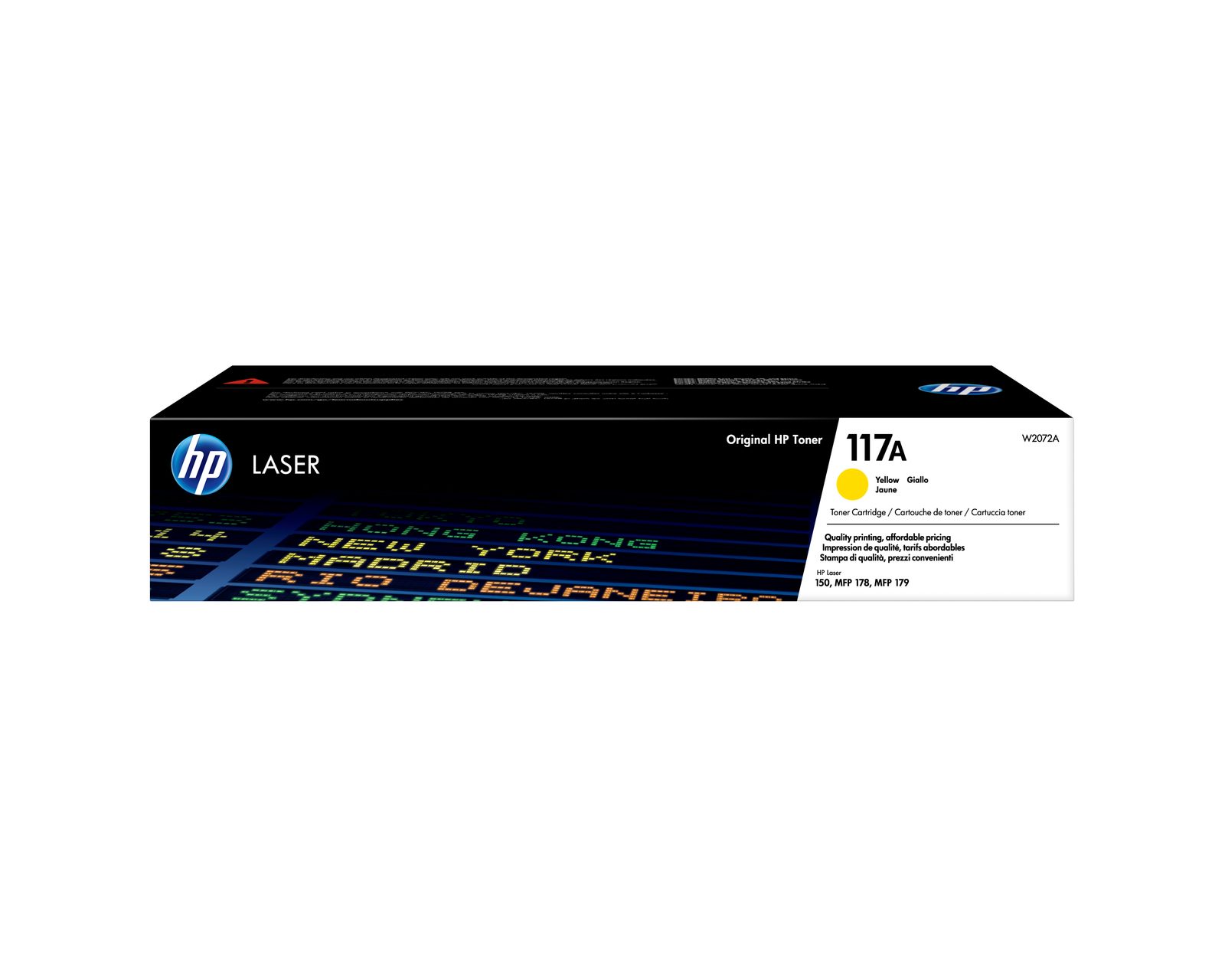 Originální toner HP 117A / W2072A, žlutý