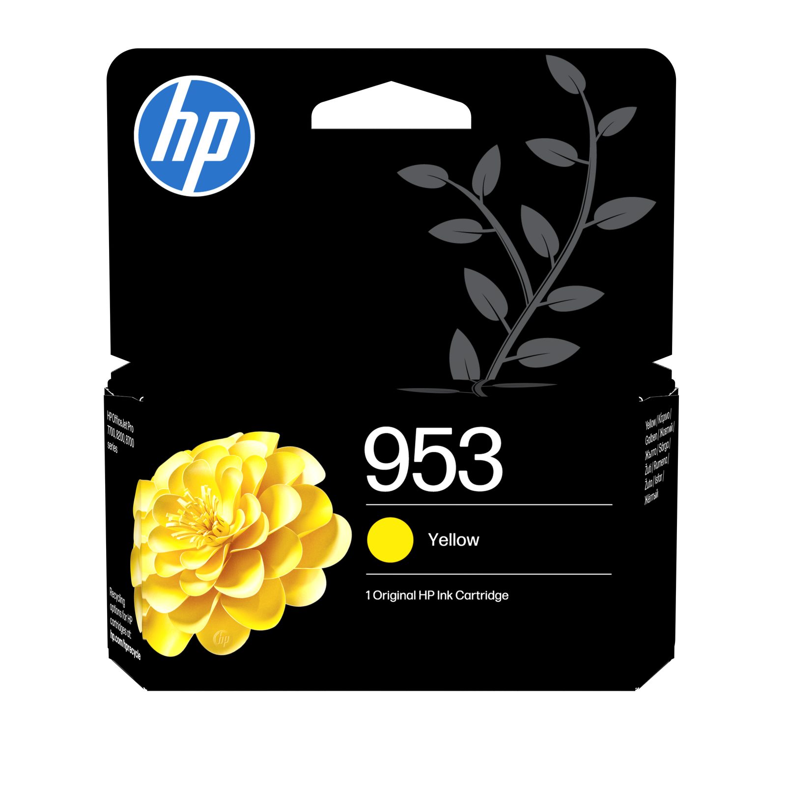 Originální inkoustová kazeta HP F6U14AE, žlutá