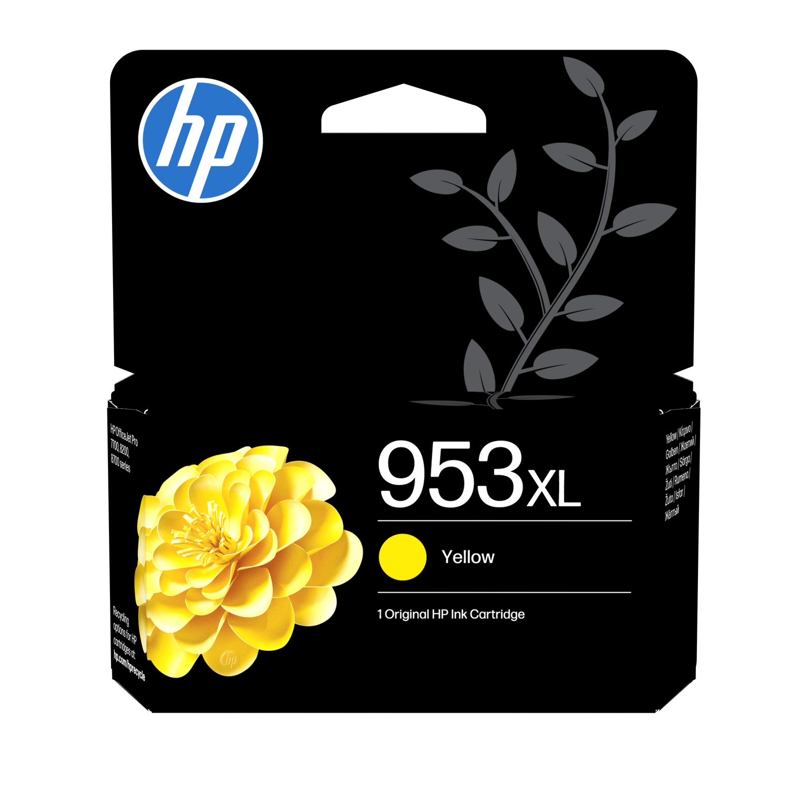 Originální inkoustová kazeta HP F6U18AE, žlutá