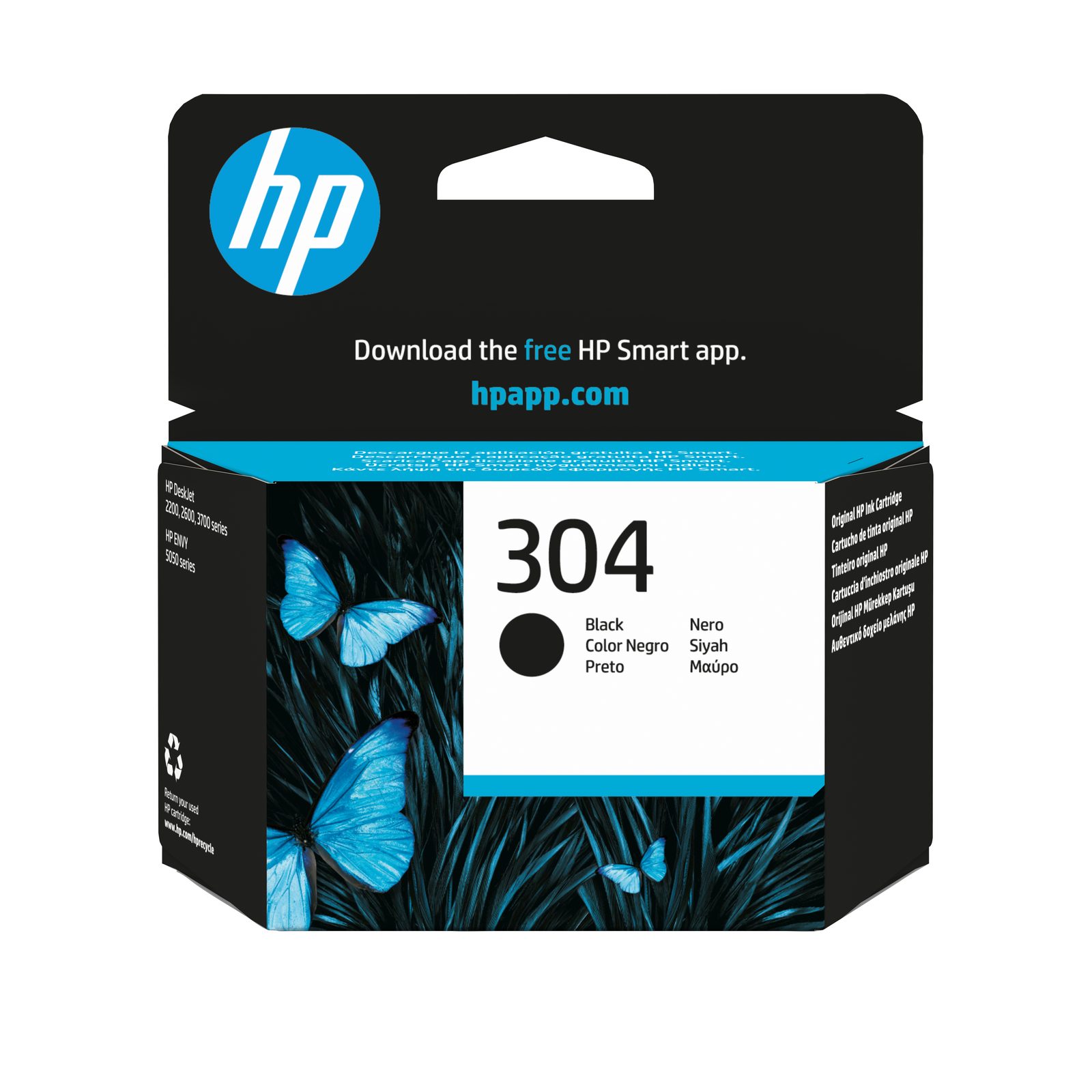 Originální inkoustová kazeta HP N9K06AE, černá