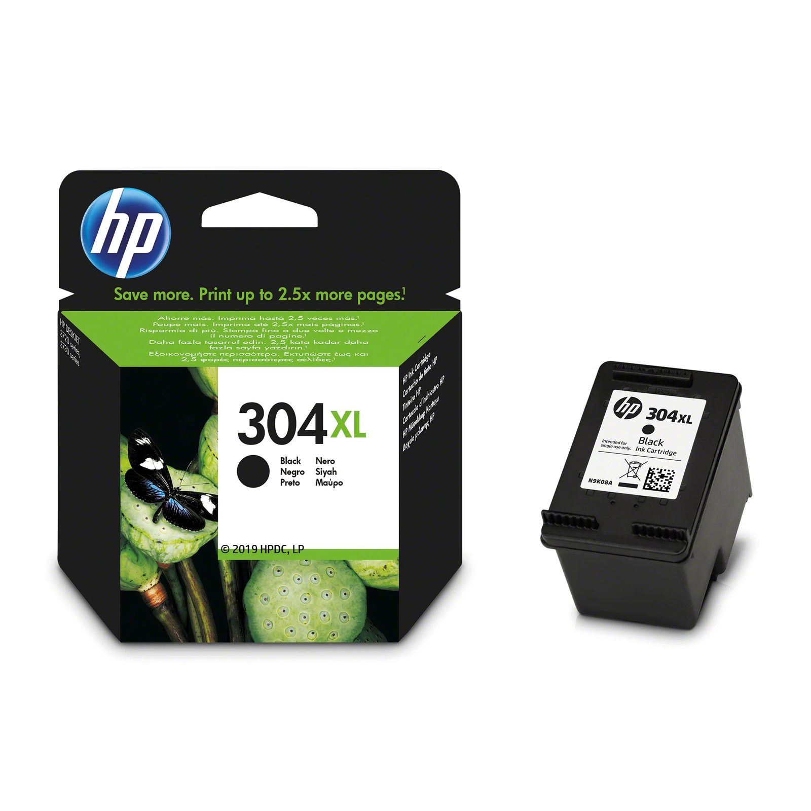 Originální inkoustová kazeta HP N9K08AE, barevná