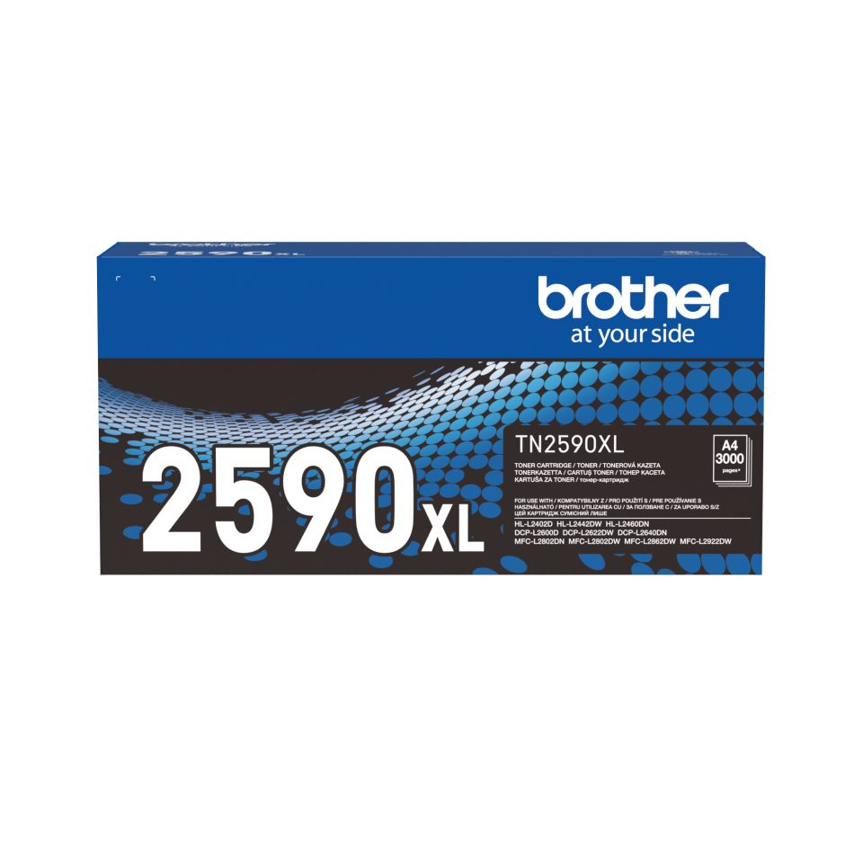 Originální toner Brother TN-2590XL, černý
